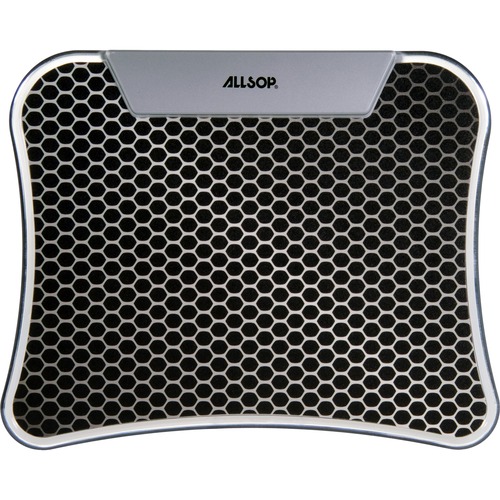 Allsop LED Mousepad - Hex - (30918) - Matrix - 9" x 11" Dimension - Metal, Rubber