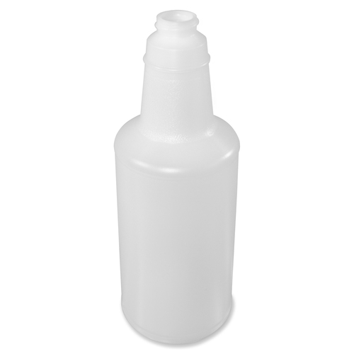 Genuine Joe Plastic Bottle with Graduations - 1 Each - Translucent - Plastic
