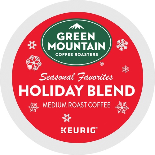 Green Mountain Coffee Roasters® K-Cup Holiday Blend Coffee - Medium - 24 K-Cup - 24 / Box