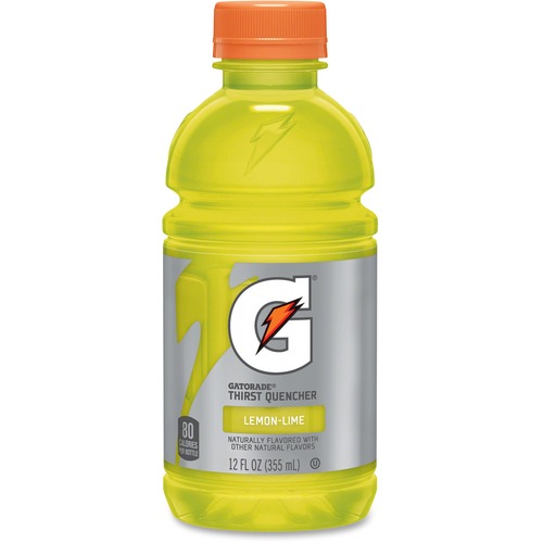 Gatorade Lemon/Lime Sports Drinks - 12 fl oz (355 mL) - Lemon Lime - 24 / Carton