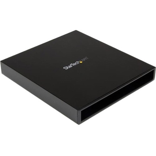 StarTech.com USB 3.0 to Slimline SATA ODD Enclosure for Blu-ray and DVD ROM drives - Turn your Blu-ray or DVD ROM drive into a portable, external disk drive - USB 3.0 to Slimline SATA ODD Enclosure - OS Independent for easy set-up - Solid aluminum Optical