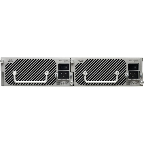 Cisco ASA 5585-X Network Security/Firewall Appliance - 8 Port - 10/100/1000Base-T, 10GBase-X - 10 Gigabit Ethernet - 3DES, AES - 8 x RJ-45 - 4 Total Expansion Slots - 2U - Rack-mountable