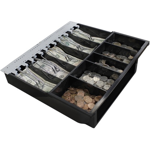 Adesso 16" POS Cash Drawer Tray - Cash Tray - 5 Bill/5 Coin Compartments