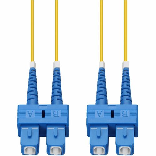 AddOn 4m Single-Mode Fiber (SMF) Duplex SC/SC OS1 Yellow Patch Cable - 100% application tested and guaranteed compatible