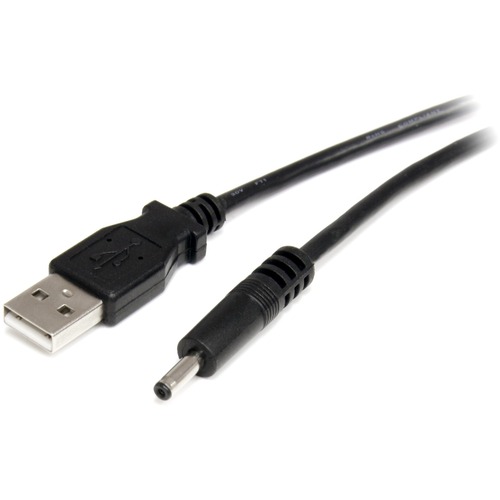 StarTech.com 2m USB to Type H Barrel Cable - USB to 3.4mm 5V DC Power Cable - Power your 5V DC devices through a USB port on your computer - USB to 5V DC Power Cable - USB to DC Plug - 2m USB to DC Power Cable - USB to 3.4mm Power Cable - Type H barrel - 