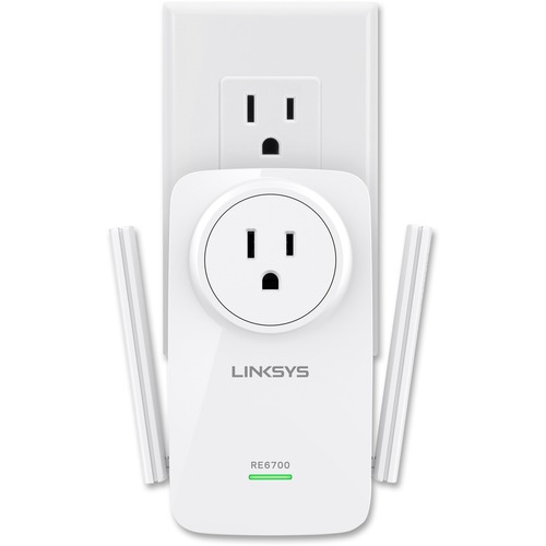 Picture of Linksys RE6700 IEEE 802.11ac 1.17 Gbit/s Wireless Range Extender