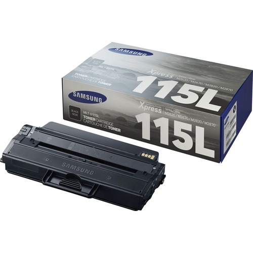 Samsung MLT-D115L Original Toner Cartridge - Black - Laser - High Yield - 3000 Pages - 1 Each - Laser Toner Cartridges - SASMLTD115L
