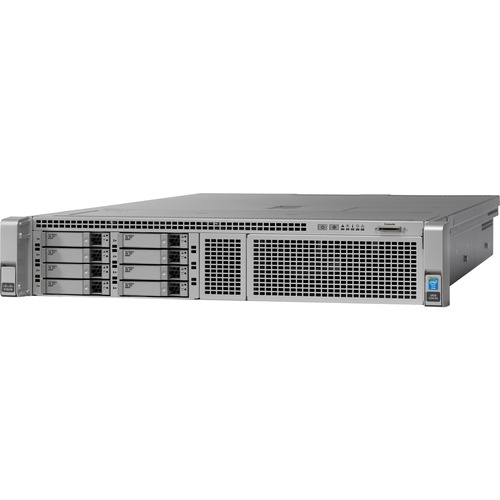 Cisco C240 M4 2U Rack Server - 2 x Intel Xeon E5-2680 v3 2.50 GHz - 256 GB RAM - Serial ATA Controller - 2 Processor Support - 1.50 TB RAM Support - 0, 1, 10 RAID Levels - Matrox G200e Up to 8 MB Graphic Card - 10 Gigabit Ethernet