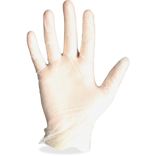 Protected Chef Vinyl General Purpose Gloves - X-Large Size - Unisex - Clear - Ambidextrous, Disposable, Powder-free, Comfortable - For Cleaning, Food Handling, General Purpose - 100 / Box