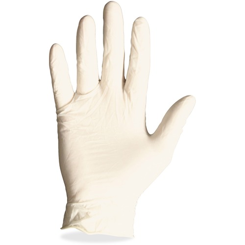 Protected Chef Latex General-Purpose Gloves - 3 mil Thickness - Small Size - Unisex - For Right/Left Hand - Natural - Comfortable, Snug Fit - For Cleaning, Food Handling - 100 / Box