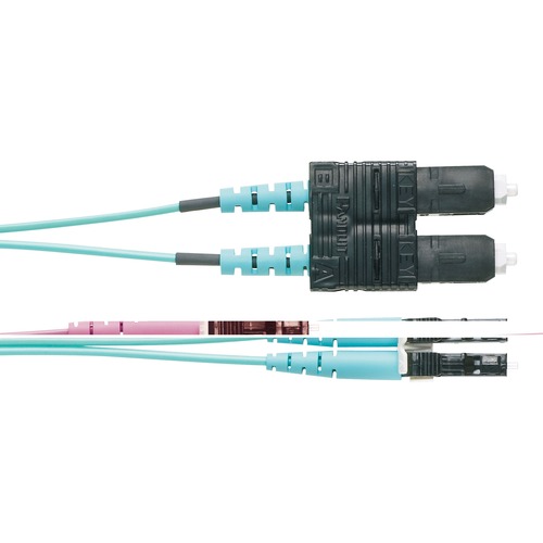 Panduit Fiber Optic Duplex Cable - 10 ft Fiber Optic Network Cable for Network Device - First End: 2 x SC Network - Male - Second End: 2 x LC Network - Male - Patch Cable - Yellow