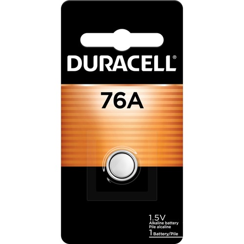 Duracell Medical Alkaline 1.5V Battery - 76A - For Multipurpose - LR44/A76 - 1.5 V DC - 1 / Pack
