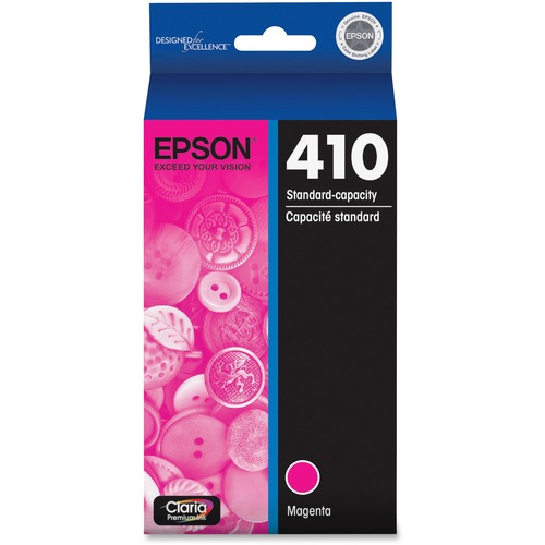 Epson Claria 410 Original Ink Cartridge - Magenta - Inkjet - Standard Yield - 300 Pages - 1 Each - Ink Cartridges & Printheads - EPST410320S