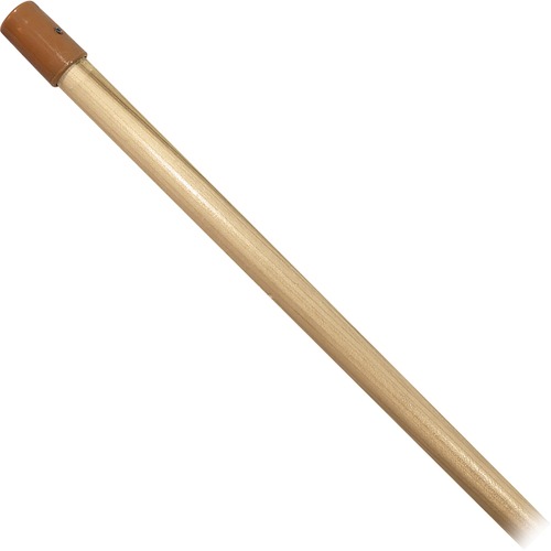 Impact Screw-type Wood Handle - 54" Length - 1" Diameter - Natural - Hardwood, Plastic - 1 Each