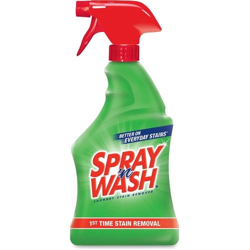 Spray 'n Wash Spray 'N Wash Stain Remover - For Laundry - 32 fl oz (1 quart) - Recommended For: Stain Remover - 12 / Carton