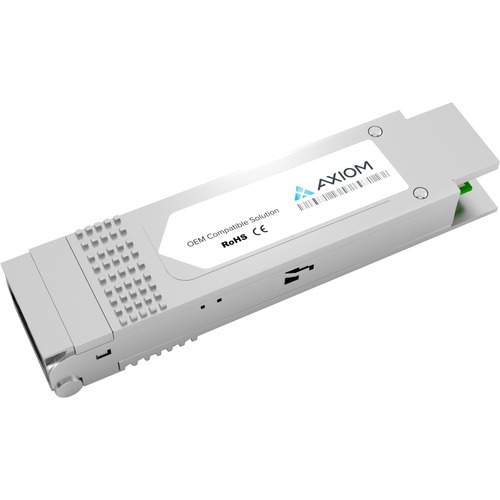 Axiom 40GBASE-LR4 QSFP+ Transceiver for Cisco - WSP-Q40GLR4L - For Optical Network, Data Networking 40GBase-LR4 - Optical Fiber Single-mode - 40 Gigabit Ethernet - 40GBase-LR4 - 40"