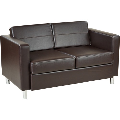 Office Star Pacific Loveseat - 51.5" x 29.5" x 31" Overall Dimension - 1 Each