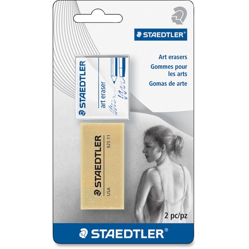  STAEDTLER Karat Artists Art KNEADABLE Putty Rubber ERASERS  [Pack of 2] by Staedtler : Office Products