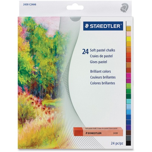 Staedtler karat 2430 Soft Pastel Chalk - Assorted - 1 / Pack