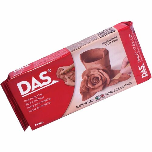 DAS Air Hardening Modeling Clay - Art Project - 1 Each - Terra Cotta - Modeling Clays & Accessories - DIX387100