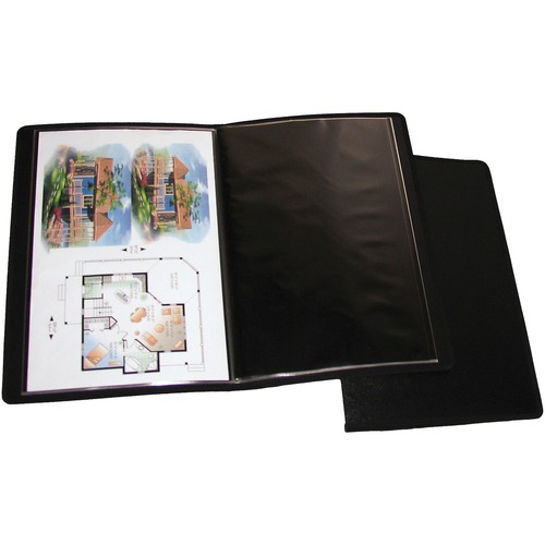 Filemode Presentation Book - Black Poly Cover