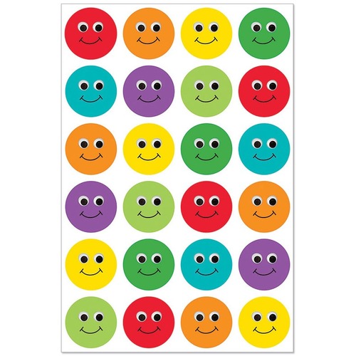 Smiley Face Stickers - 3 Sheets - Stickers - HYX01874