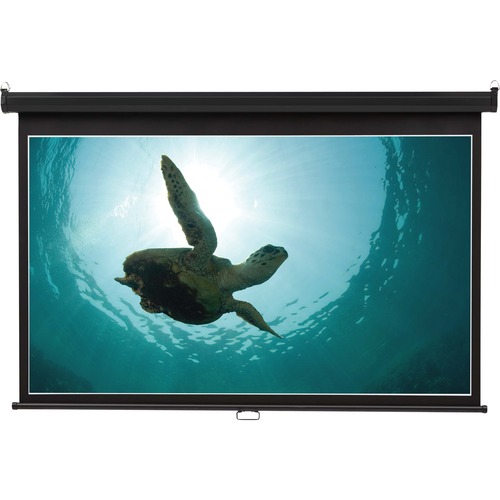 Quartet Manual Projection Screen - 16:9 - Matte White - 52" x 92" - Wall Mount - Projector Screens - QRT85572