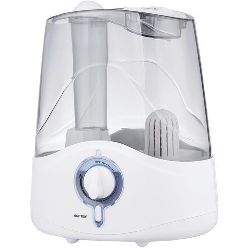 Optimus 1.5 Gallon Cool Mist Ultrasonic Humidifier - Ultrasonic, Cool Mist - 1.11 gal - 1.50 gal/Day - White