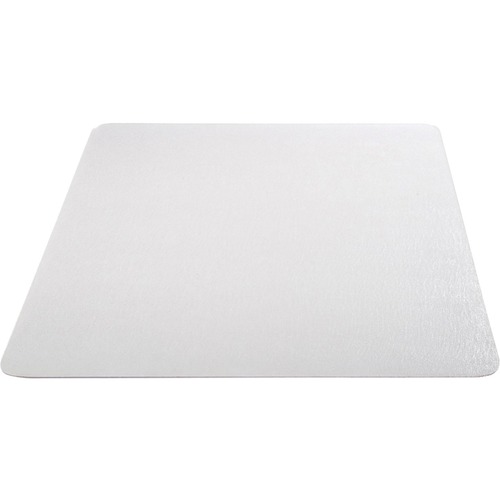 Deflecto EconoMat Chair Mat - Hard Floor, Hardwood Floor, Vinyl Floor, Tile Floor - 60" Length x 46" Width - Rectangular - textured - Clear