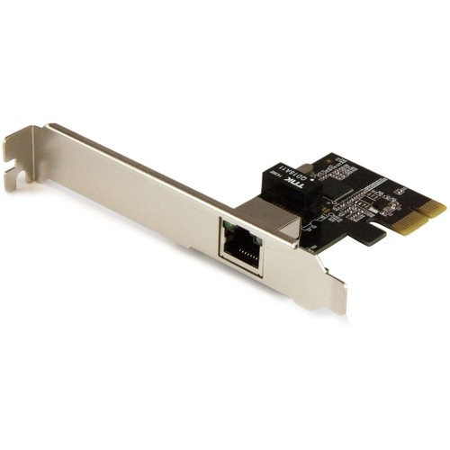 StarTech.com 1-Port Gigabit Ethernet Network Card - PCI Express, Intel I210 NIC - Single Port PCIe Network Adapter Card w/ Intel Chip - Add Gigabit Ethernet to a client, server or workstation through a PCI Express slot - Single port PCIe network adapter c