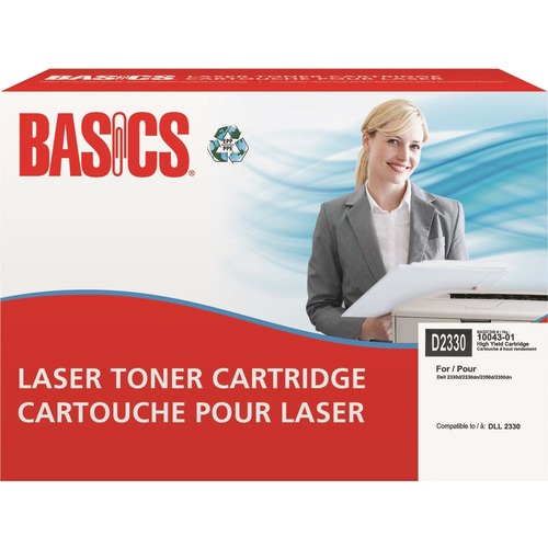 Basics High Yield Laser Toner Cartridge - Alternative for Dell DM253 - Black - 1 Each - 6000 Pages