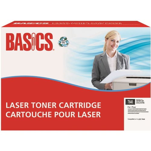 Basics® Remanufactured Laser Cartridge (Lexmark® 64015HA) - Laser - 21000 Pages - 1 Each