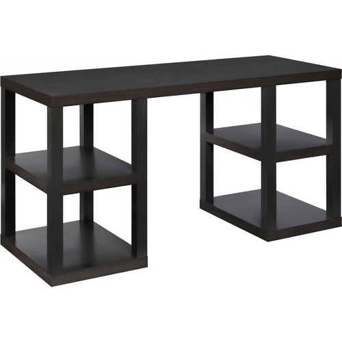 Altra Furniture Deluxe Parsons Computer Desk - Rectangle Top - 60" Table Top Width x 21.63" Table Top Depth - 32" Height - Computer, Home, Office, Accessories - Assembly Required - Black, Espresso, Laminated, Natural - Engineered Wood, Paper, Wood - 1