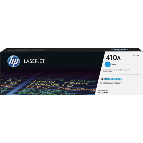 HP 410A Original Laser Toner Cartridge - Single Pack - Cyan - 1 Each - 2300 Pages