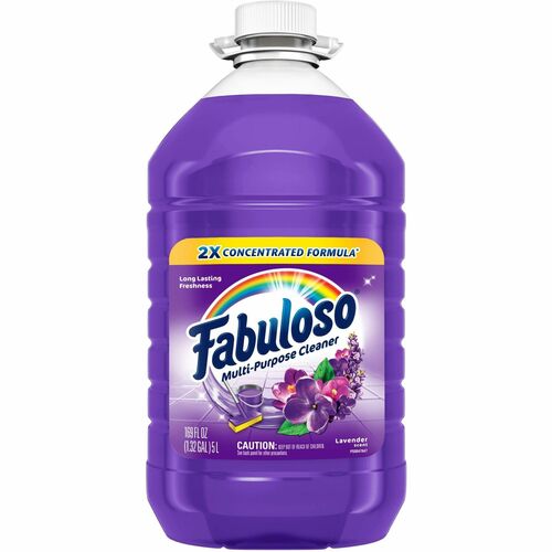 Fabuloso Multi-Purpose Cleaner - Liquid - 169 fl oz (5.3 quart) - Lavender ScentBottle - 1 Each - Purple