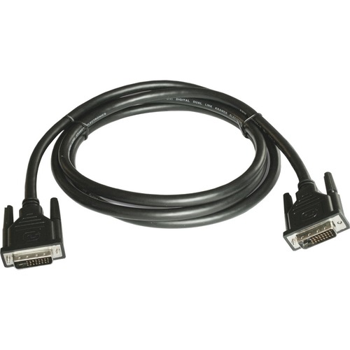 Kramer DVI-D (M) to DVI-D (M) Dual Link Cable - 3 ft DVI Video Cable for Video Device, Monitor, Projector - First End: 1 x 25-pin DVI-D (Dual-Link) Digital Video - Male - Second End: 1 x 25-pin DVI-D (Dual-Link) Digital Video - Male