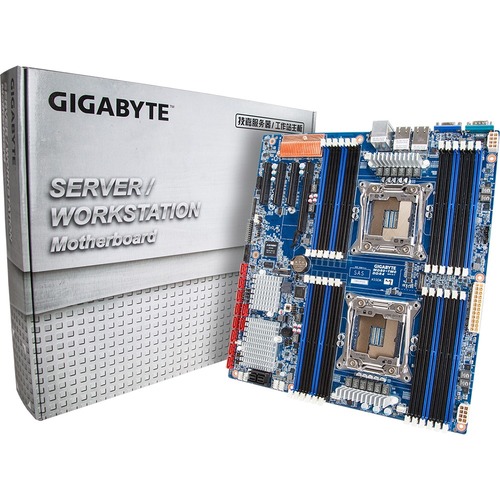Gigabyte MD80-TM0 Server Motherboard - Intel C612 Chipset - Socket LGA 2011-v3 - Extended ATX - 64 GB DDR4 SDRAM Maximum RAM - RDIMM, LRDIMM, DIMM - 24 x Memory Slots - Gigabit Ethernet - 10 x SATA Interfaces