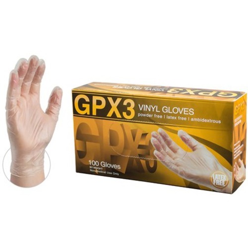 Picture of Ammex Vinyl PF Small Gloves