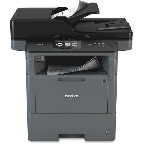 Brother MFC MFC-L6700DW Wireless Laser Multifunction Printer - Monochrome - Copier/Fax/Printer/Scanner - 48 ppm Mono Print - 1200 x 1200 dpi Print - Automatic Duplex Print - Upto 100000 Pages Monthly - 570 sheets Input - Color Scanner - 1200 dpi Optical S
