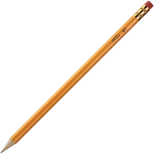Integra Presharpened No. 2 Pencils - #2 Lead - Yellow Barrel - 144 / Box - Wood Pencils - ITA38273