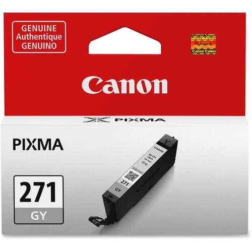 Canon CLI-271GY Original Ink Cartridge - Inkjet - 780 Pages - Gray