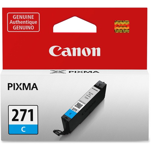 Canon CLI-271C Original Ink Cartridge - Inkjet - 311 Pages - Cyan - Ink Cartridges & Printheads - CNM0391C001