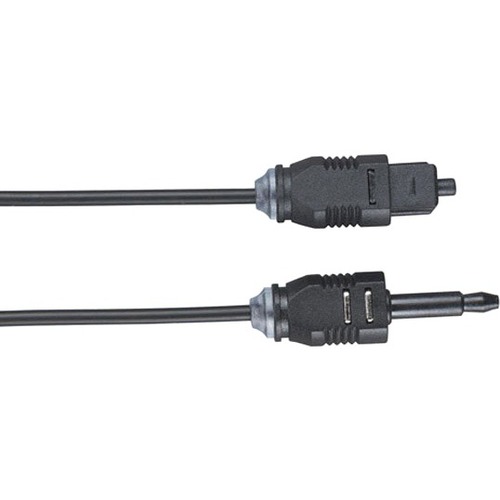 Black Box EFJ00 Series Toslink Patch Cable - 3.28 ft Fiber Optic Audio Cable for Audio Device, MiniDisc Player, DVD Player, Audio Amplifier, Digital Audio Tape Player - First End: 1 x Toslink Digital Audio - Male - Second End: 1 x Toslink Digital Audio - 