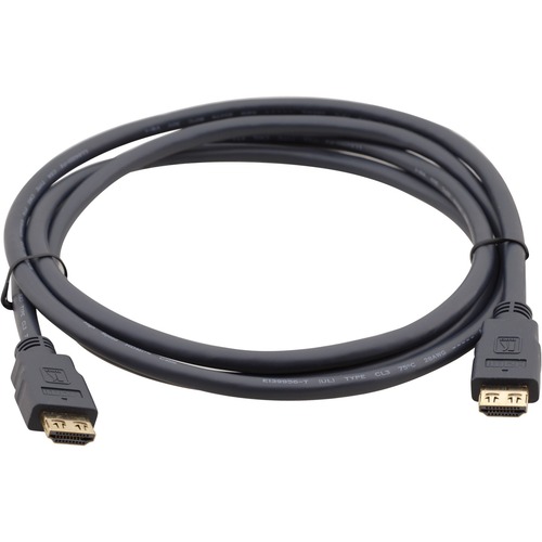 Kramer Standard HDMI (M) to HDMI (M) Cable - 25 ft HDMI A/V Cable for Audio/Video Device, Monitor, TV, HDTV Set-top Boxes, DVD Player - First End: 1 x HDMI Digital Audio/Video - Male - Second End: 1 x HDMI Digital Audio/Video - Male - Shielding - Gold Pla