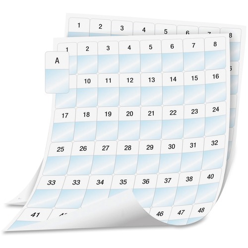 Dymo XTL Laminated Wire/Cable Wrap Sheet Labels - 1" Width x 1 5/8" Length - Rectangle - Laser - White - Polyester - 2544 Total Label(s) - 53 / Pack - Water Resistant - Oil Resistant, Chemical Resistant, Abrasion Resistant, Fade Resistant, Easy Peel, Smea