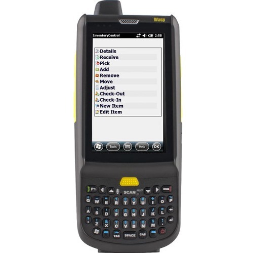 Wasp HC1 Mobile Computer - 512 MB RAM - 512 MB Flash - 3.8" WVGA Touchscreen - LCD - Rear Camera - 44 Keys - Microsoft Windows Embedded Handheld 6.5 - Wireless LAN