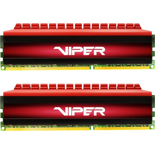 Patriot Memory Viper 4 Series DDR4 8GB (2 x 4GB) 3400MHz Kit - 8 GB (2 x 4GB) - DDR4-3400/PC4-27200 DDR4 SDRAM - 3400 MHz - 1.35 V - Retail - Non-ECC - Unbuffered - 288-pin - DIMM - Lifetime Warranty