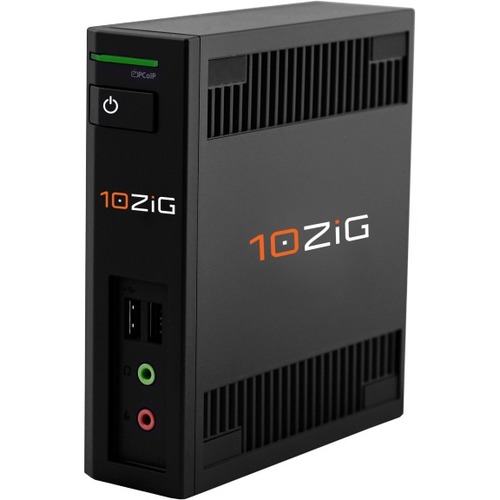 10ZiG V1200 V1200-P Desktop Slimline Zero Client - Teradici Tera2321 - TAA Compliant - Gigabit Ethernet - Network (RJ-45) - 4 Total USB Port(s) - 4 USB 2.0 Port(s) - 7 W