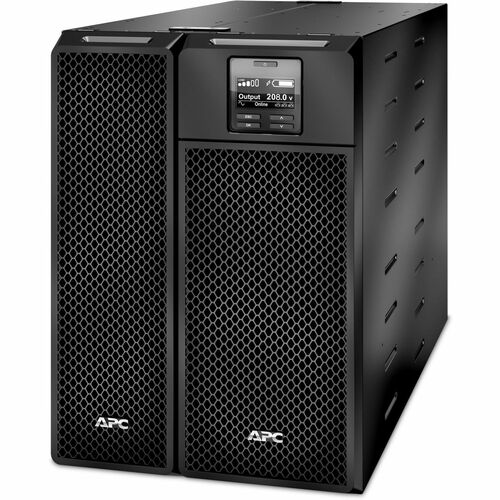 APC by Schneider Electric Smart-UPS SRT 6000VA with 208/240V to 120V Step-Down Transformer - Rack-mountable - 1.50 Hour Recharge - 2 Minute Stand-by - 208 V AC Input - 120 V AC, 208 V AC Output - Sine Wave - 1 x Hard Wire 3-wire (2PH + G), 1 x NEMA L14-30