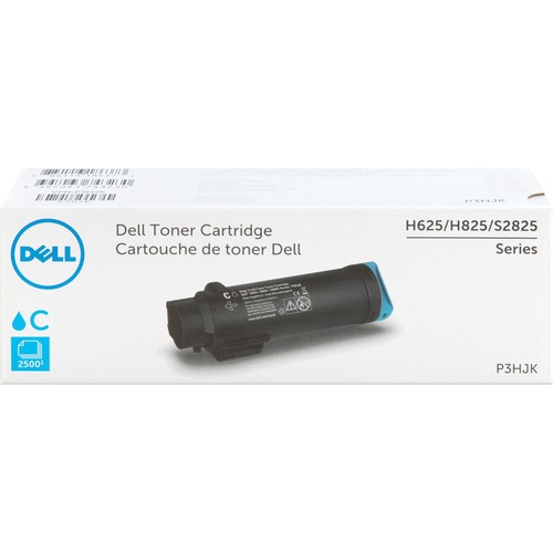 Dell Original High Yield Laser Toner Cartridge - Cyan - 1 Each - 2500 Pages